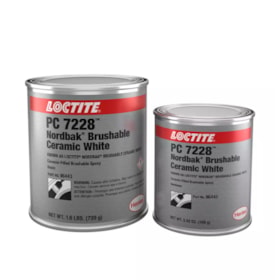 Revestimento Epóxi Cerâmico Bicomponente (A+B) 907gr Branco NORDBAK PC 7228 LOCTITE