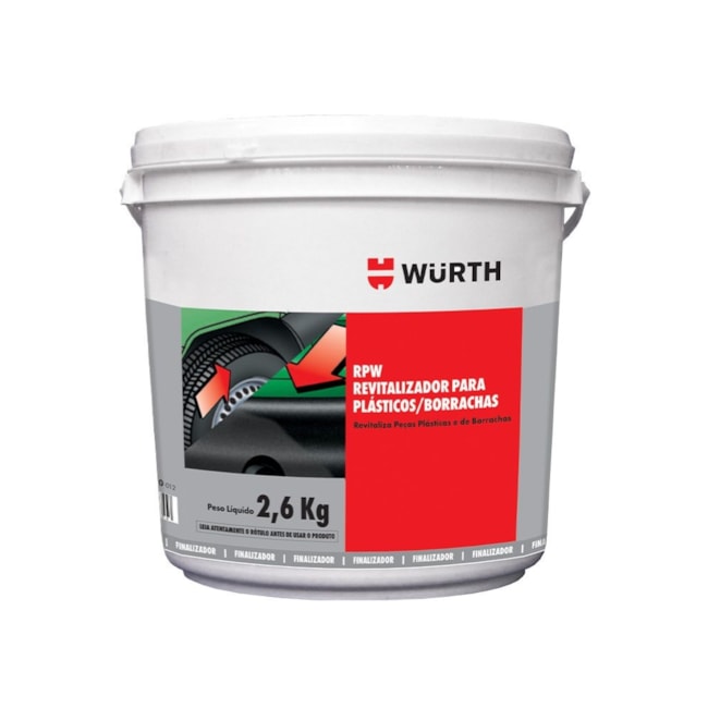 Revitalizador de Plásticos e Borrachas 2,6kg RPW WURTH-3598e3fc-bcf7-422c-8f2a-220f1dbe9d02