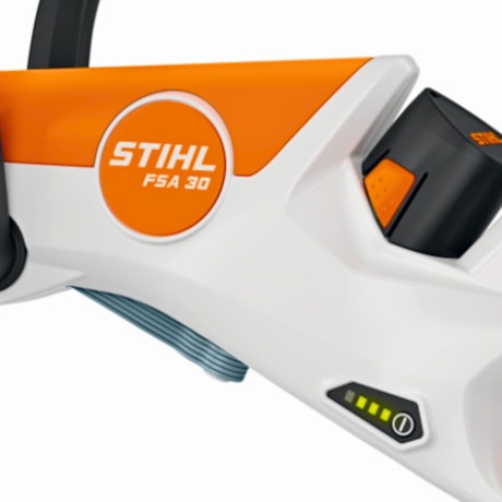 Roçadeira à Bateria Lateral 30cm 10,8V 2.1AH com Bateria Carregador 110V FSA 30 SET STIHL-03aee1ab-0352-4118-8482-2b3c01b13792