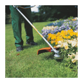 Roçadeira à Gasolina Lateral 1.0CV 27CC 2 Facas 230mm FS 55 GSB 230-2 STIHL