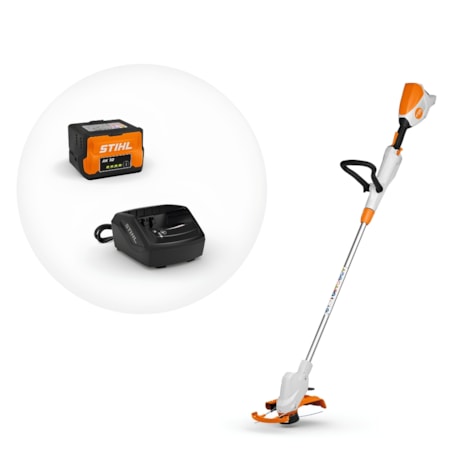 Roçadeira Lateral 28CM 36V 1.6AH com 1 Bateria e Carregador 220V FSA 50 SET 220V STIHL