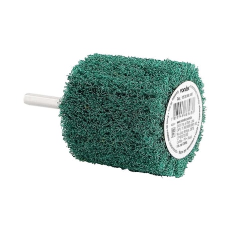 Roda com Haste para Acabamento 50mm x 50mm Grão 180 1270500180 VONDER-07788e8e-f946-4c20-b30d-ccb3217823f9