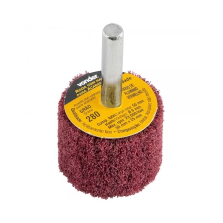 Roda de Lixa 30x25mm com Haster G.280 1270030280 VONDER-5df18ae5-95f6-4e7b-a0a0-69dd2e686bc3