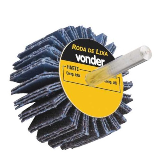 Roda de Lixa Grão 60 30x20mm 1271302060 VONDER-686e3eee-5f77-49a5-8097-d8111e2fcff9