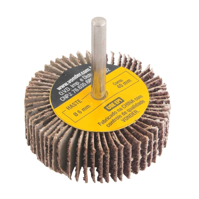 Roda de Lixa Grão 80 60x20mm 1271602080 VONDER-6cc72a67-089f-4ba1-a3ed-f361ebc47461