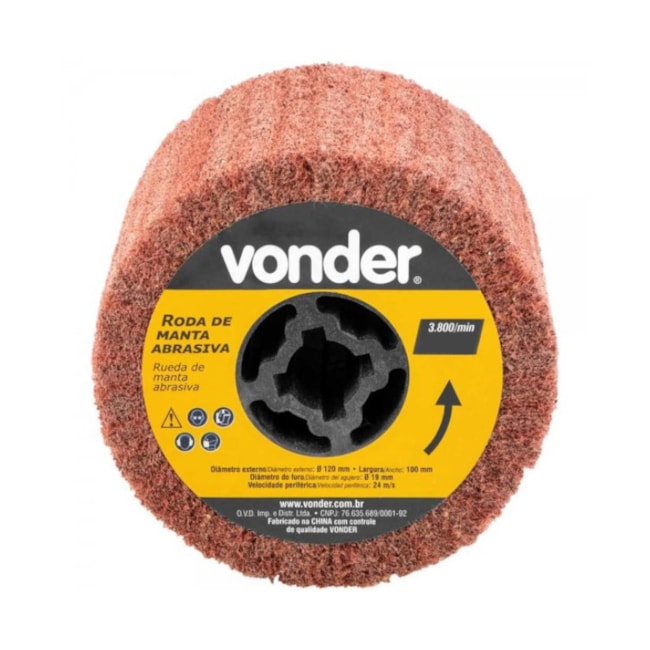 Roda Manta Abrasiva Grão 320 1269138032 PEV1380 VONDER-1a1c1b3b-5d10-4ede-bd00-da6bca767783