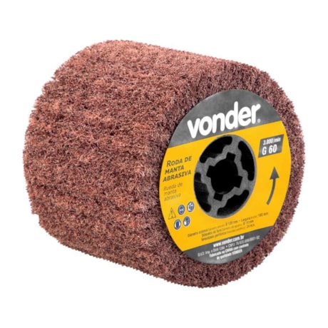 Roda Manta Abrasiva para PEV1380 Grão 60 1269138060 VONDER-4294333d-c36b-4483-a424-8495e14d7302