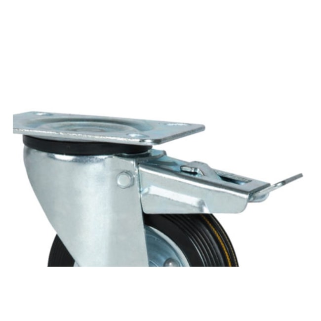 Rodízio Giratório com Freio 4