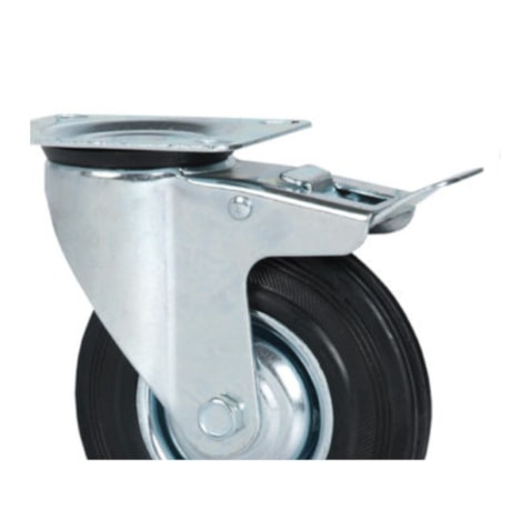 Rodízio Giratório com Freio 4