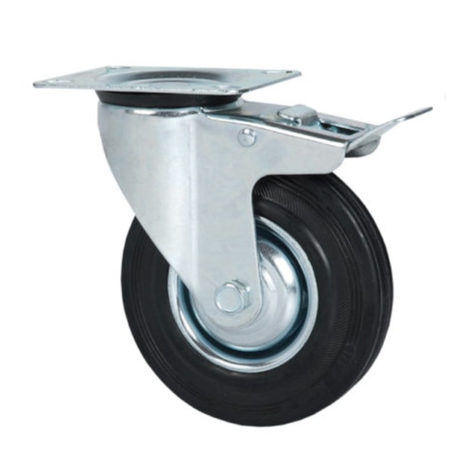 Rodízio Giratório com Freio 4