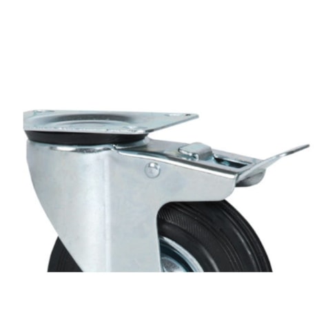 Rodízio Giratório com Freio 6