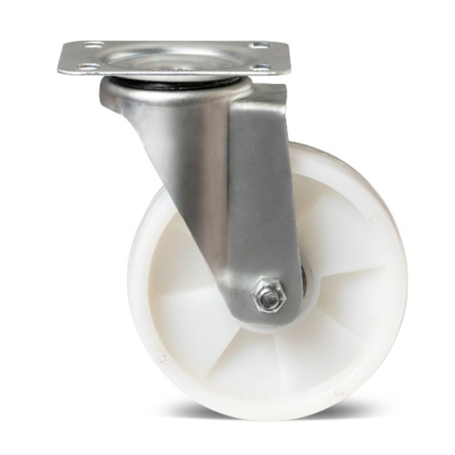 Rodízio Giratório Nylon sem Freio 6.5/8