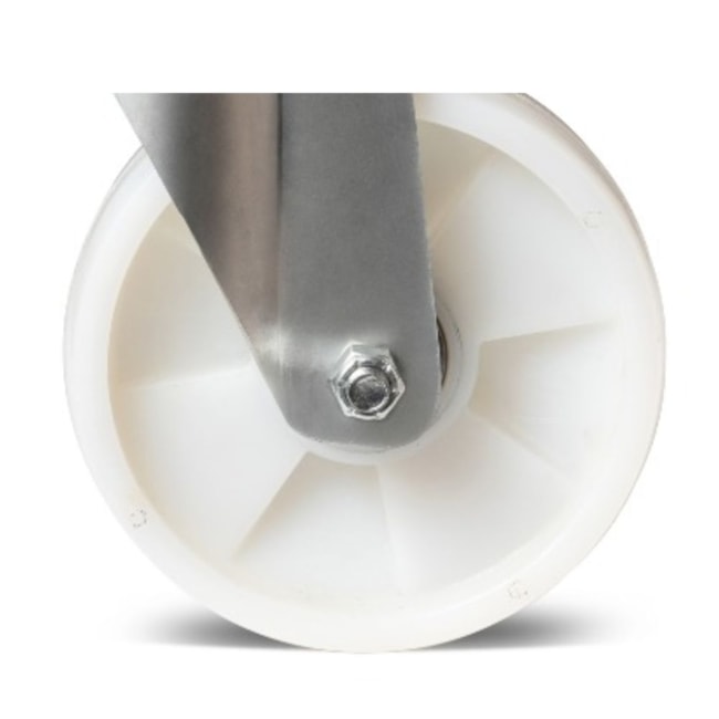 Rodízio Giratório Nylon sem Freio 6.5/8