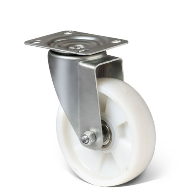 Rodízio Giratório Nylon sem Freio 6.5/8