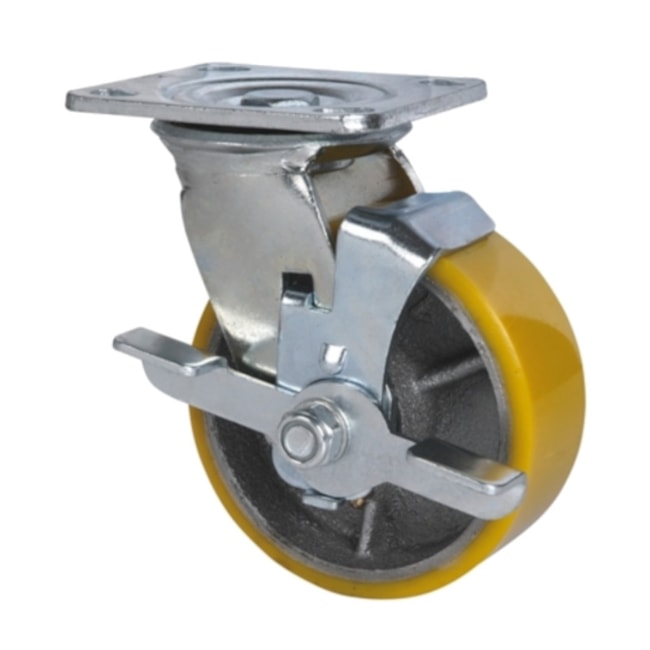 Rodízio Giratório Pesado de Poliuretano 4