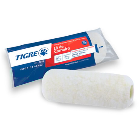 Rolo de Lã de Carneiro para Pintura 23cm sem Suporte 1316 TIGRE
-0b70765c-62af-40bd-b23b-56aade9cfc04