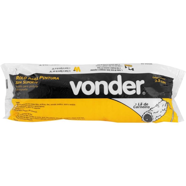 Rolo de Lã para Pintura 23cm sem Suporte VD953 6241095300 VONDER-c3c63a28-fc5f-4545-af72-32b946cddb1b