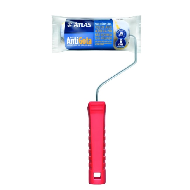 Rolo de Lã Poliamida 9cm Antigotas 321/9 ATLAS-d57ccd7c-99f4-4b8c-a35b-b00c743c6853