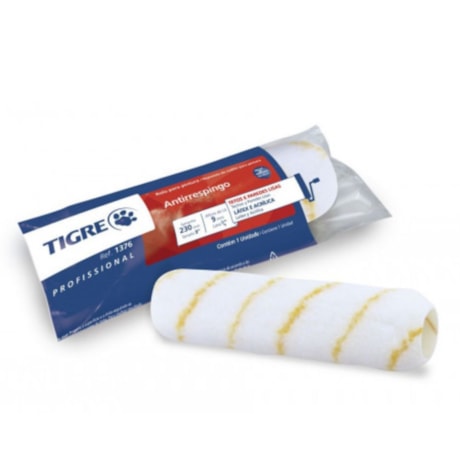 Rolo de Lã Sintética Antirrespingo Econômico 23cm 1376 TIGRE-45032702-24af-4508-9b23-a3d9d1e15f44