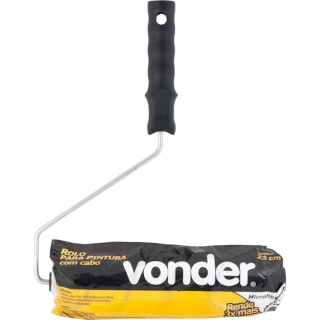 Rolo de Microfibra para Pintura 23cm com Suporte RPV2012 6241201223 VONDER-c5c3d76c-8d41-48af-add9-cd1ab66f9ddb