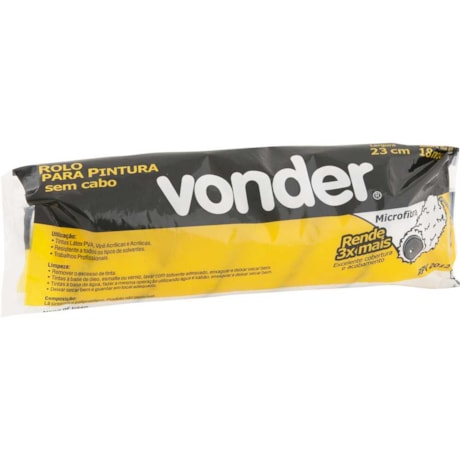 Rolo de Microfibra para Pintura 23cm sem Suporte RPV2012 6241201224 VONDER-41f6925e-f7a1-48a5-8010-dca193b2c631