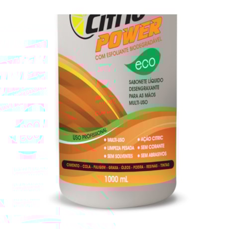 Sabonete Líquido Desengraxante Esfoliante Citric Power 1 Litro 63628 NUTRIEX-c47ff9d7-9cf2-4be8-9f12-d41cd6cf519d