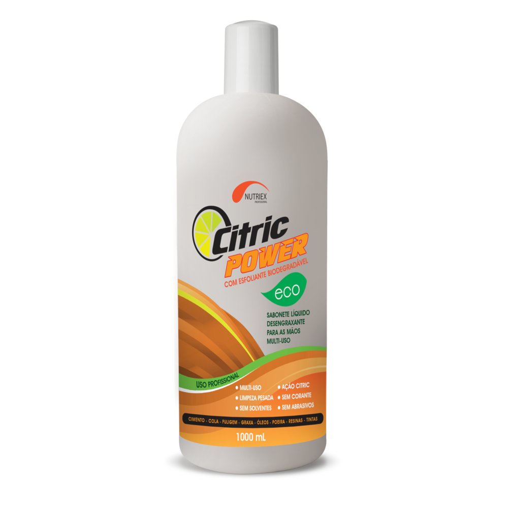 Sabonete Líquido Desengraxante Esfoliante Citric Power 1 Litro