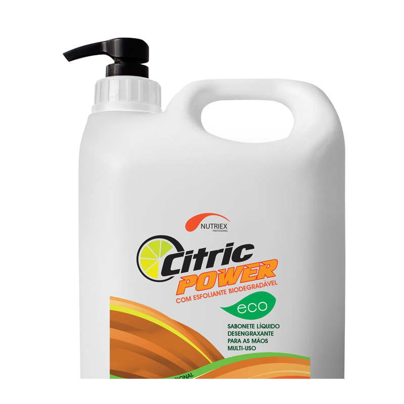 Sabonete Líquido Desengraxante Esfoliante Citric Power 4 Litros