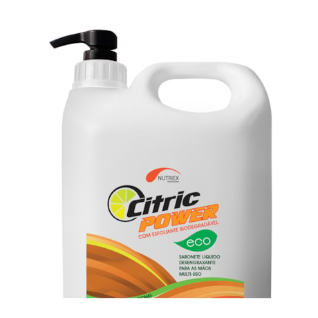 Sabonete Líquido Desengraxante Esfoliante Citric Power 4 Litros 63644 NUTRIEX-aaad47f8-357d-4dc4-892a-a4aaa390e436