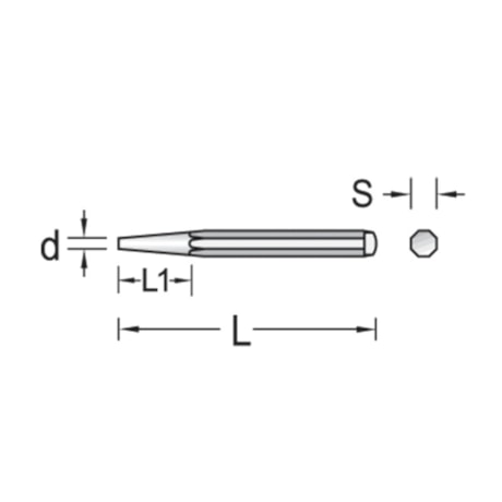 Saca Pino Cônico 1,5 mm 351-1,5 GEDORE-3abf67f9-a016-4bd5-b123-4498bc827c15