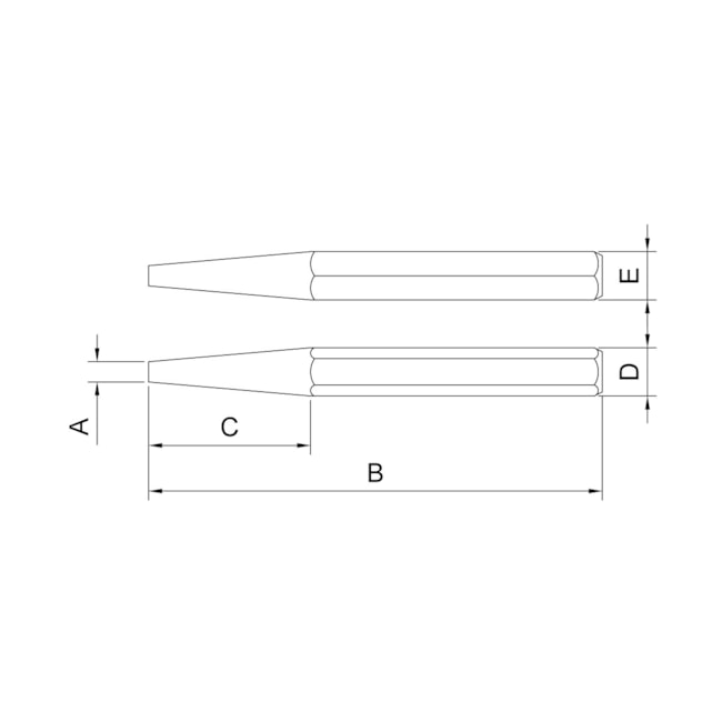 Saca Pino Cônico 4mm 44470104 Tramontina PRO-f1fe7ee8-92fc-4b9e-aa3d-c4cae194aeb3