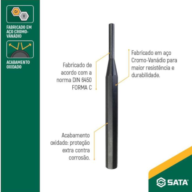 Saca Pino Paralelo 3mm x 150mm ST90815G SATA-8c83e63c-5308-45d9-9764-13d7c6f26b76