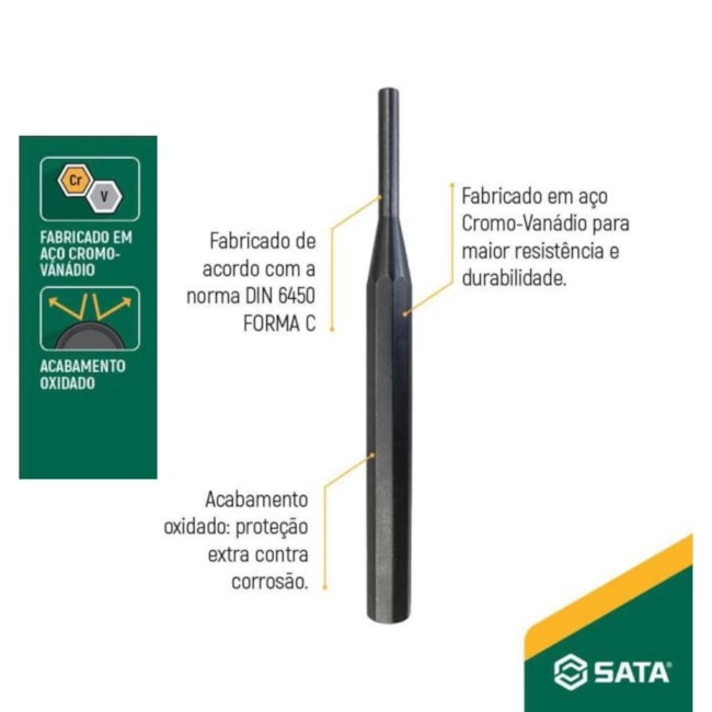Saca Pino Paralelo 5mm x 150mm ST90817G SATA-0a54ab89-a220-4f21-84a5-2408b088cb82