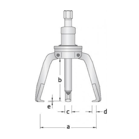 Saca Polia 2 Garras 80mm 8562-3 GEDORE-04208be2-ee78-44ed-831d-ae715e97445c