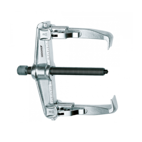 Saca Polia 2 Garras Deslizantes 7.5 Ton c/ Escala 1.06/3-E GEDORE-076faa40-bda8-4f55-8462-956651b61d0b