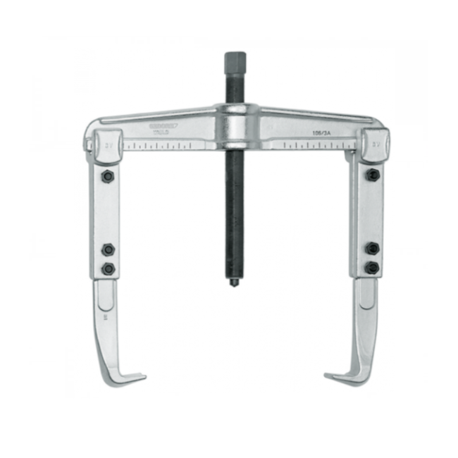 Saca Polia 2 Garras Deslizantes Longas 7.5 Ton c/ Escala 1.06/3-3 GEDORE-63a4a6ef-5858-4823-8eb5-db9ef038be33