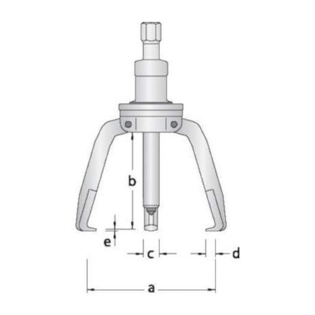 Saca Polia 3 Garras 70 mm 8563-2 GEDORE-85bbc74f-7210-4b6b-9176-2dd1785e4db4