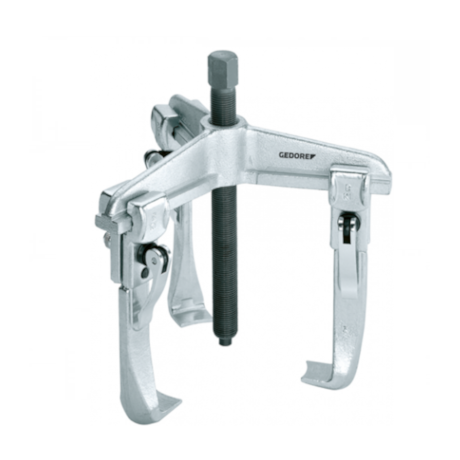 Saca Polia 3 Garras Deslizantes Quick Release 1.07/3-E GEDORE-8f0e2786-6680-4463-8f57-b860fe6d1d53