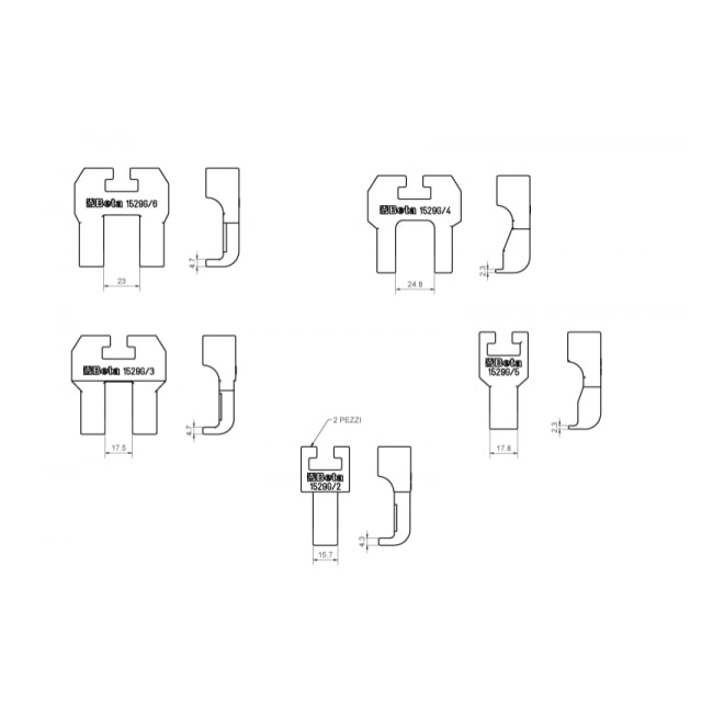 Saca Polia com 7 Peças 1529/C7 BETA-b6efa7a5-d4ca-4cca-bcb6-b7a54c736619