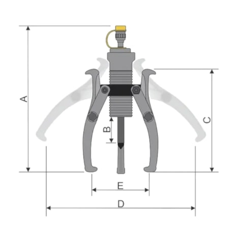 Saca Polia Hidráulica sem Bomba 3 Garras SPA20000 BOVENAU-0969def3-8fff-43d7-a37a-5c8516c20389