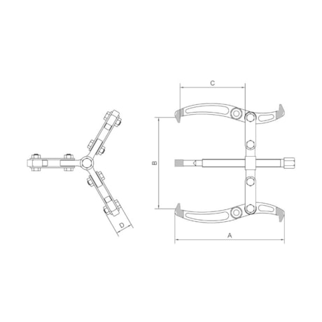 Saca Polias 3 Garras Articuladas 6'' 44028/006 TRAMONTINA-bba5aa45-1229-4425-9139-1a337fea0edd