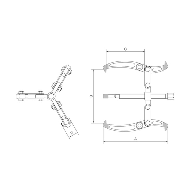 Saca Polias 3 Garras Articuladas 6'' 44028/006 TRAMONTINA-ae19a275-003f-4f33-b672-7925bbc41de7