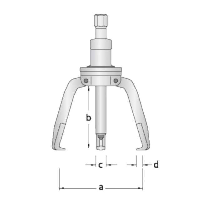 Saca Polias de 3 Garras 60MM 8563-1 GEDORE-6cd9fae3-f997-4e43-aa55-75ba8f42778a