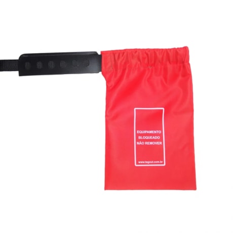 Saco de Bloqueio de Plugue Elétrico Grande 110/460V SBPG TAGOUT
