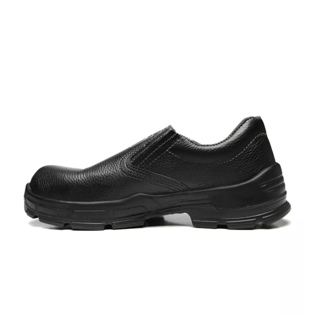 Sapato de Segurança com Elástico Couro Preto Bico Composite CA 42164 4045BSES1600LL BRACOL-929c177f-c63a-4f4d-952d-915f4b2c32ca