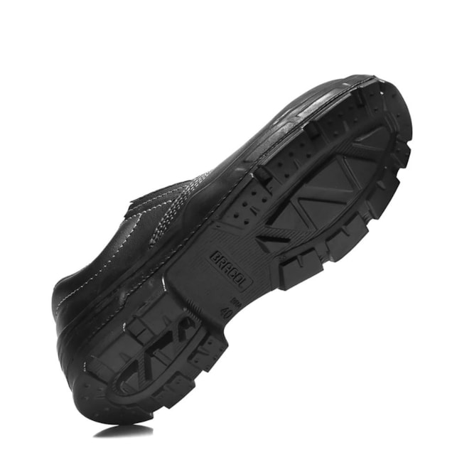 Sapato de Segurança com Elástico Microfibra Preto Bico Composite CA 30112 4045BSEM1600LL BRACOL-cdb5f35b-ec25-49fc-a77e-5c40588f73b7