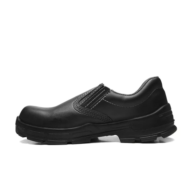 Sapato de Segurança com Elástico Microfibra Preto Bico Composite CA 30112 4045BSEM1600LL BRACOL-ccc36bbf-4f6a-405b-be4d-772fd3f2d85d