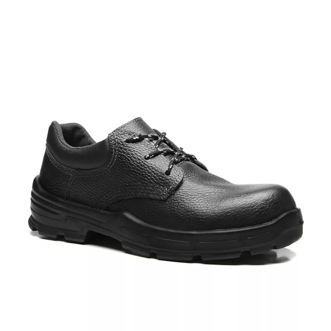 Sapato de Segurança Couro Sola Poliuretano Cadarço CA 42258 4045BSAS1600LL BRACOL-6cda3465-5ef8-42cf-bce7-30846a43e756