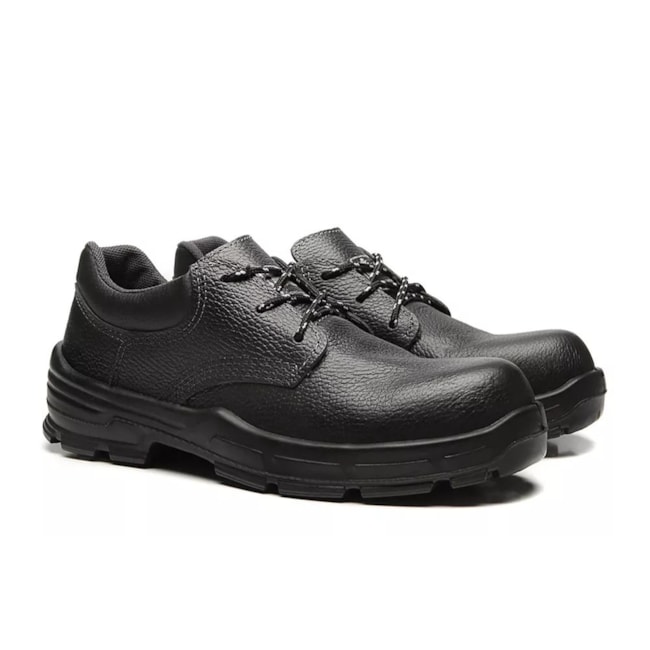 Sapato de Segurança Couro Sola Poliuretano Cadarço CA 42258 4045BSAS1600LL BRACOL-fe95b1a3-18e5-432d-904c-30a46eb14c78