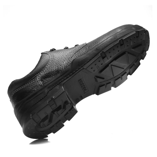 Sapato de Segurança Preto com Cadarço e Bico de Aço 4045BSAS2400LL BRACOL-0a4ff920-7bf6-4fb7-a17c-39f24fb3ce30